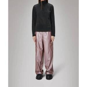 NEW RAINS addis fleece half zip sweater in black